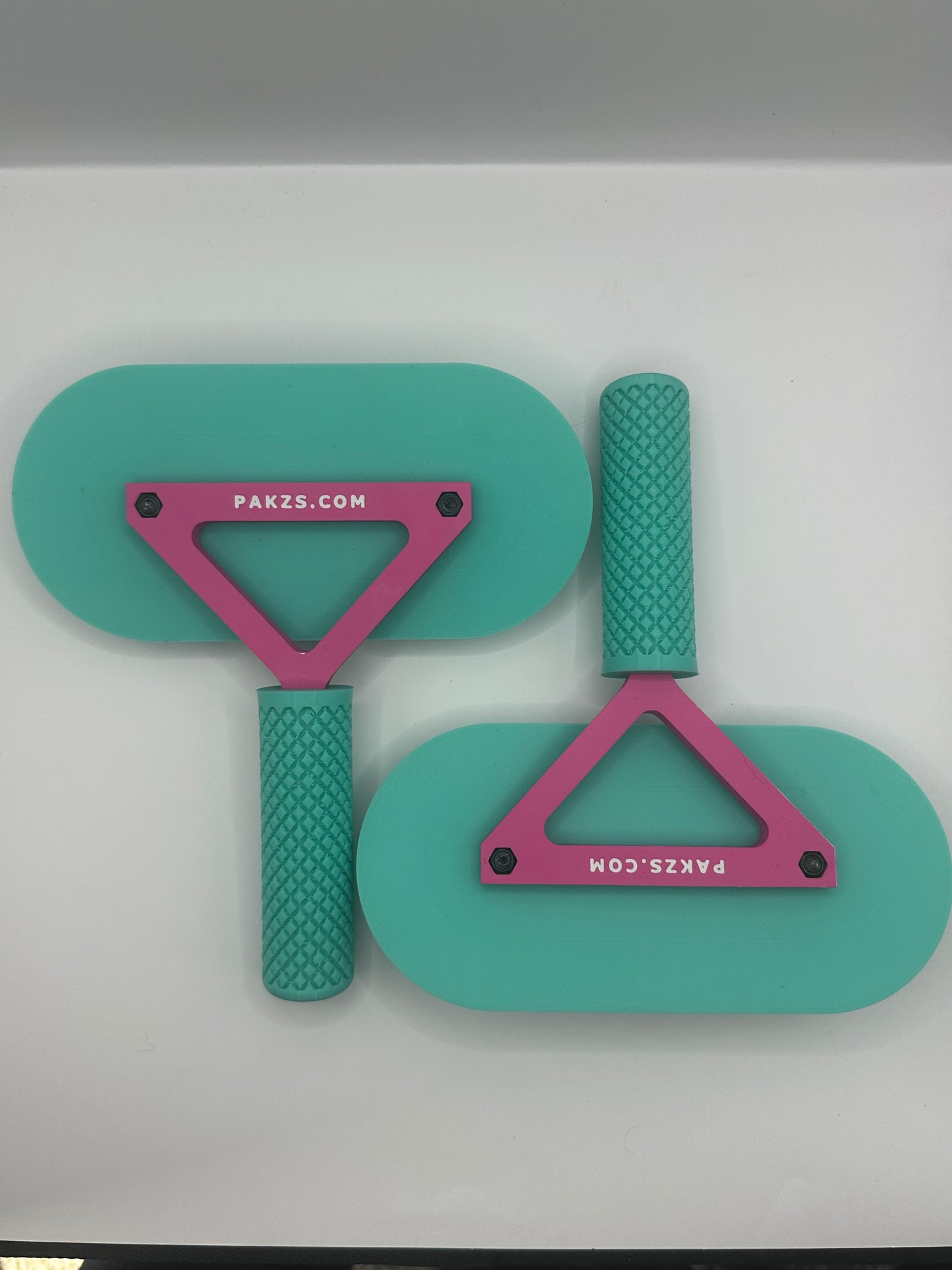 Teal And Pink Pakzs Ultimate Grooming Brush