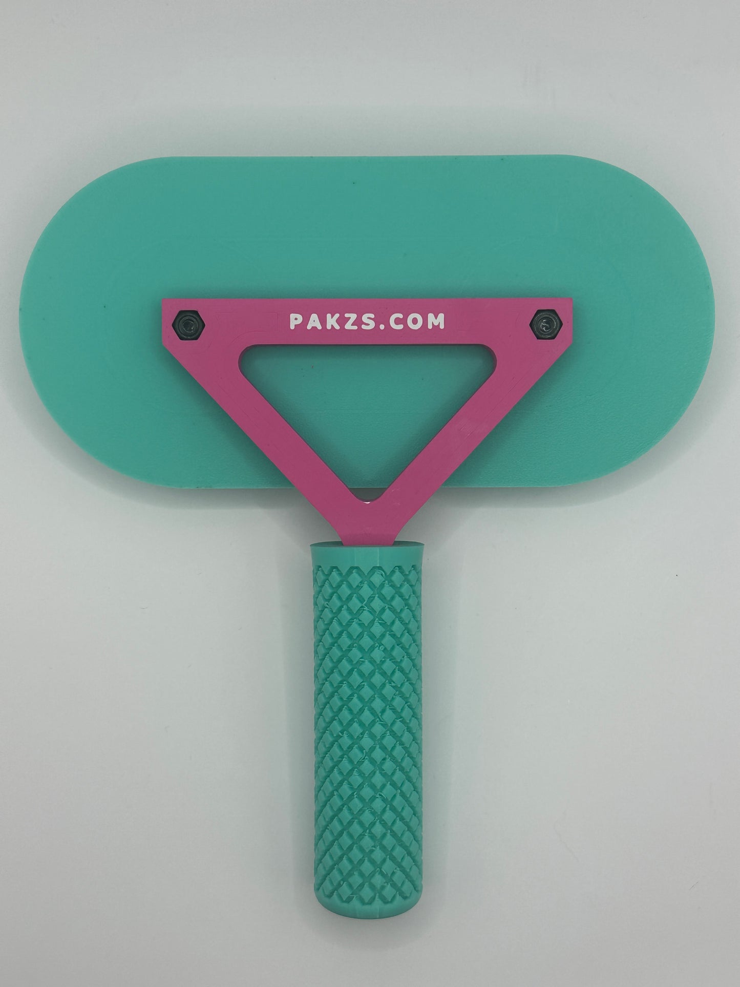 Teal And Pink Pakzs Ultimate Grooming Brush