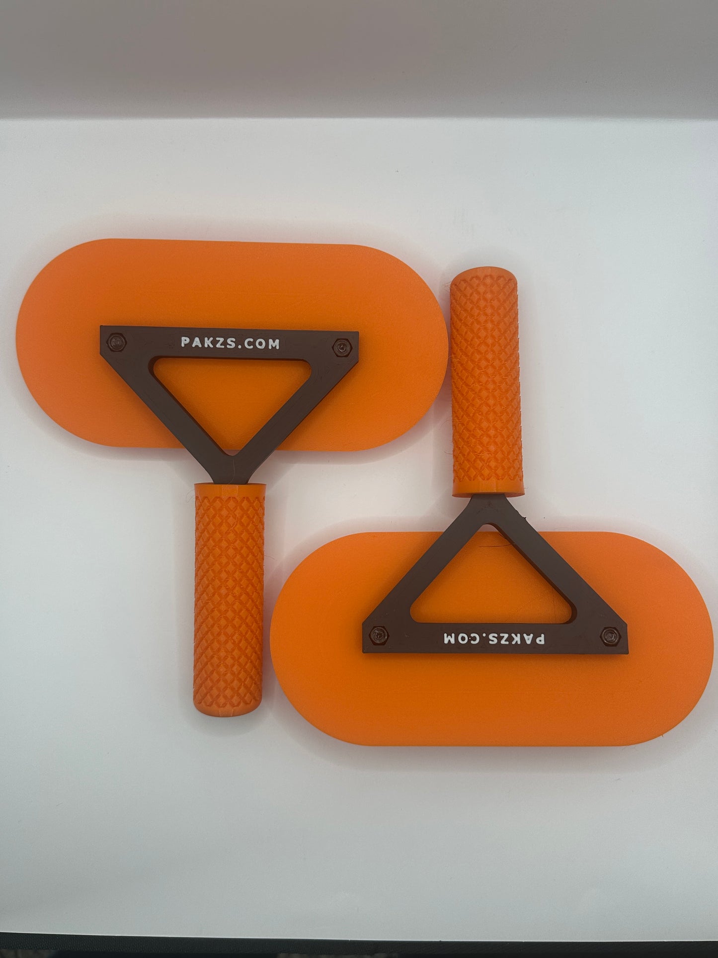 Orange And Black Pakzs Ultimate Grooming Brush