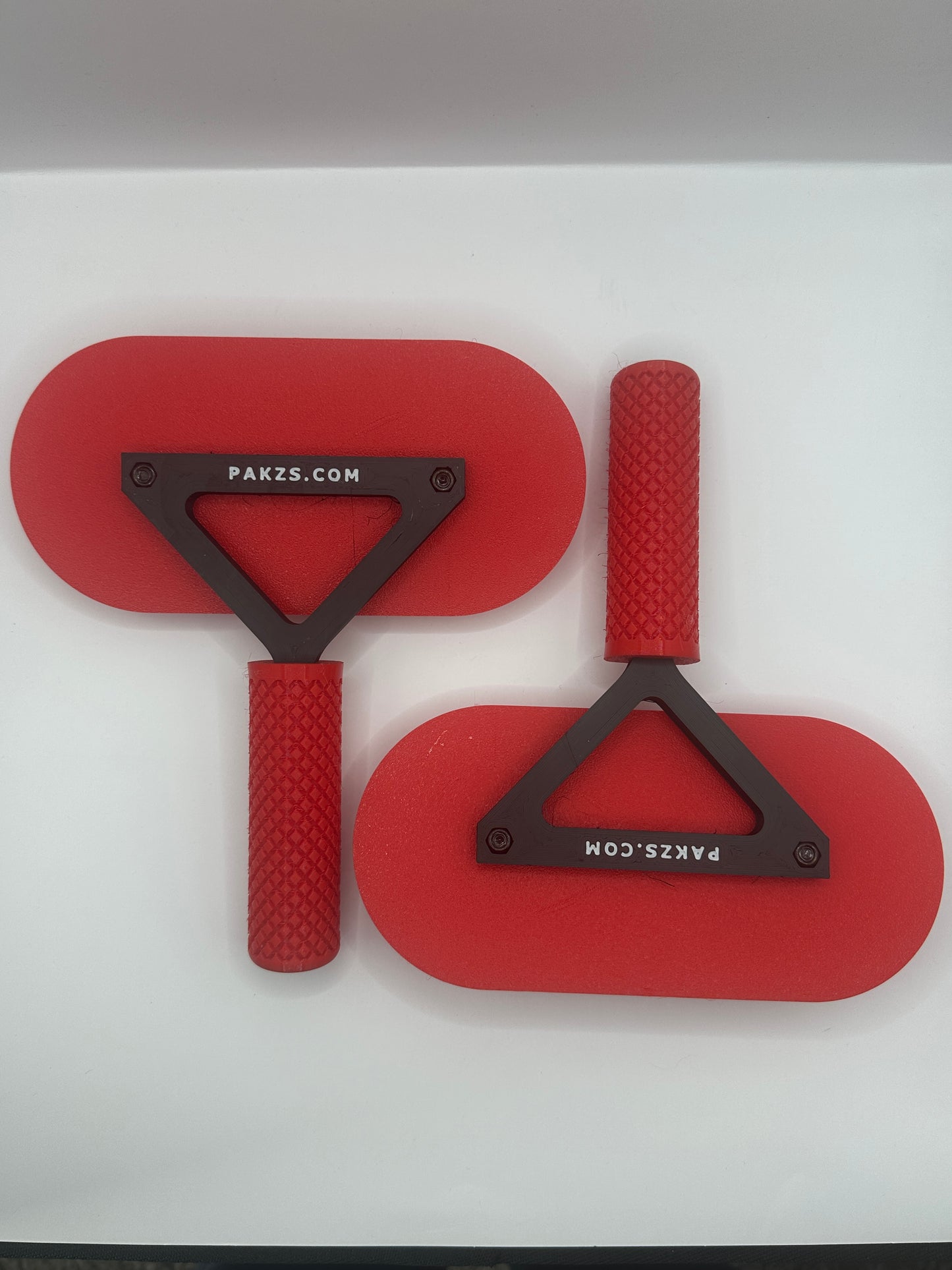 Red And Black Pakzs Ultimate Grooming Brush