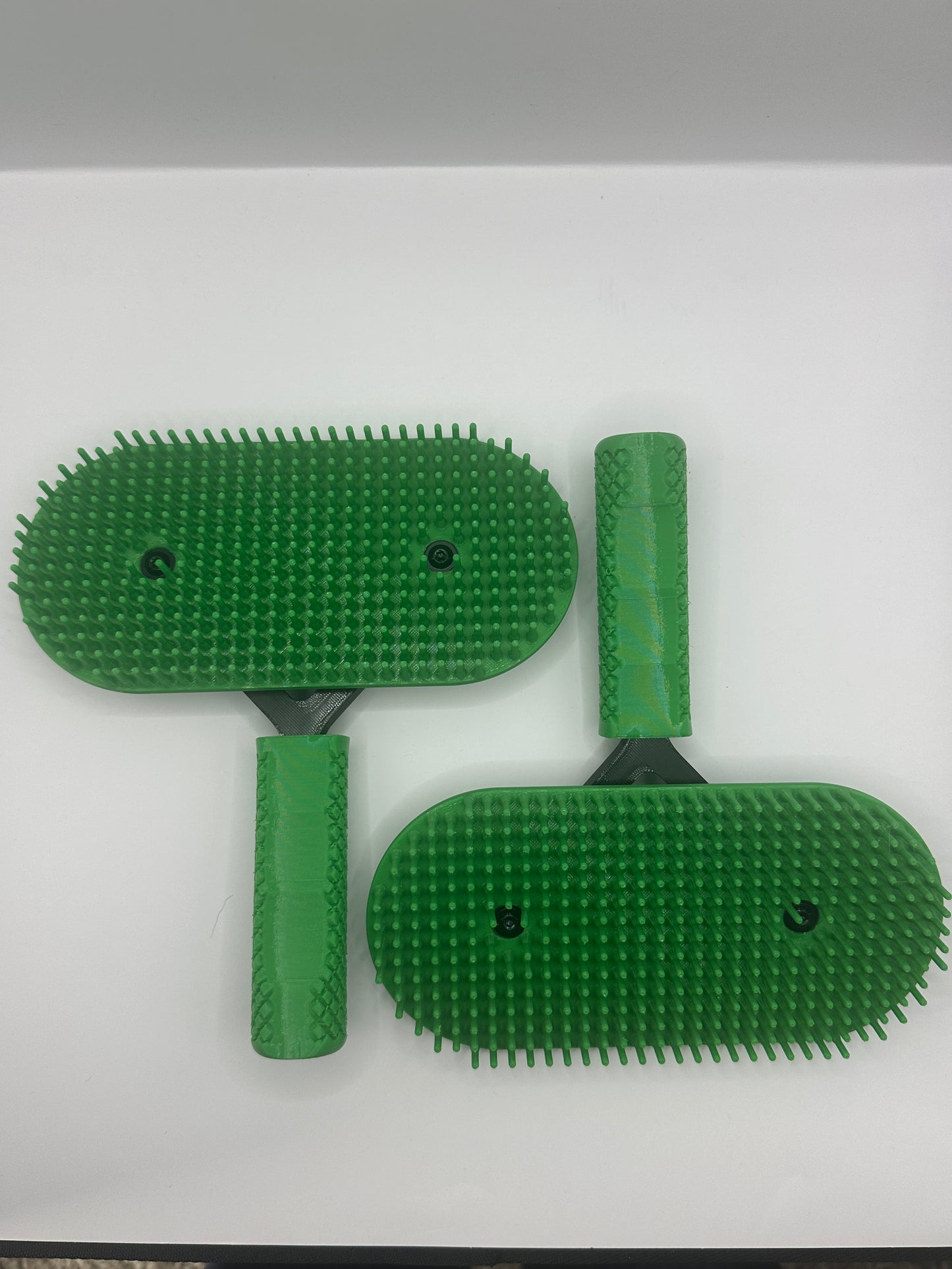 Green And Black Pakzs Ultimate Grooming Brush
