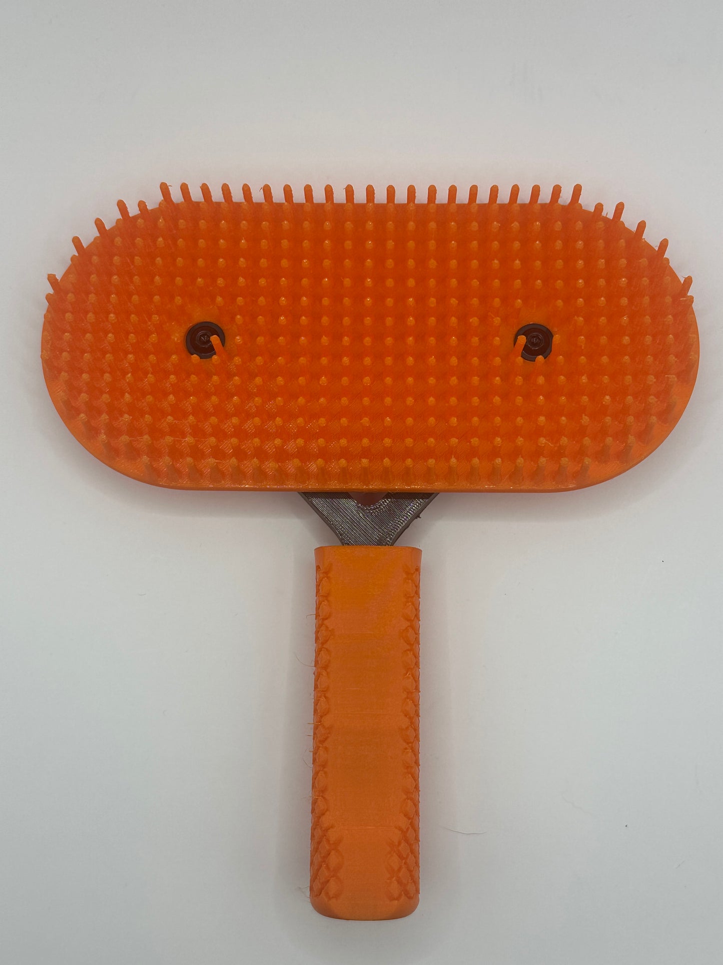 Orange And Black Pakzs Ultimate Grooming Brush