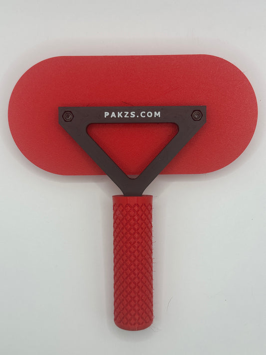 Red And Black Pakzs Ultimate Grooming Brush