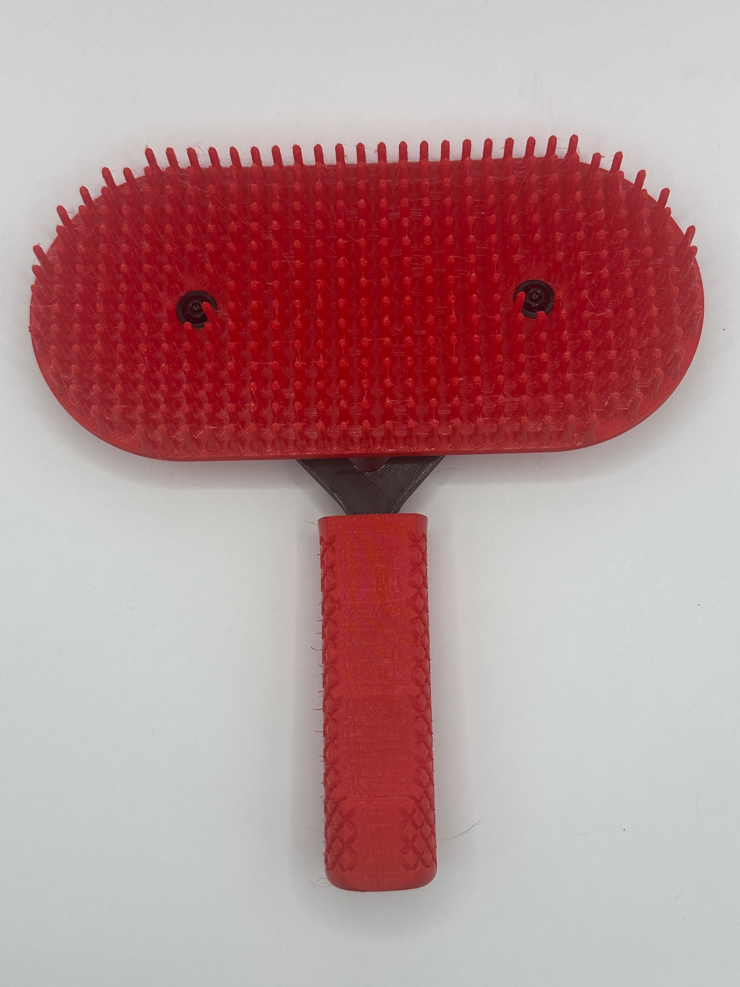 Red And Black Pakzs Ultimate Grooming Brush
