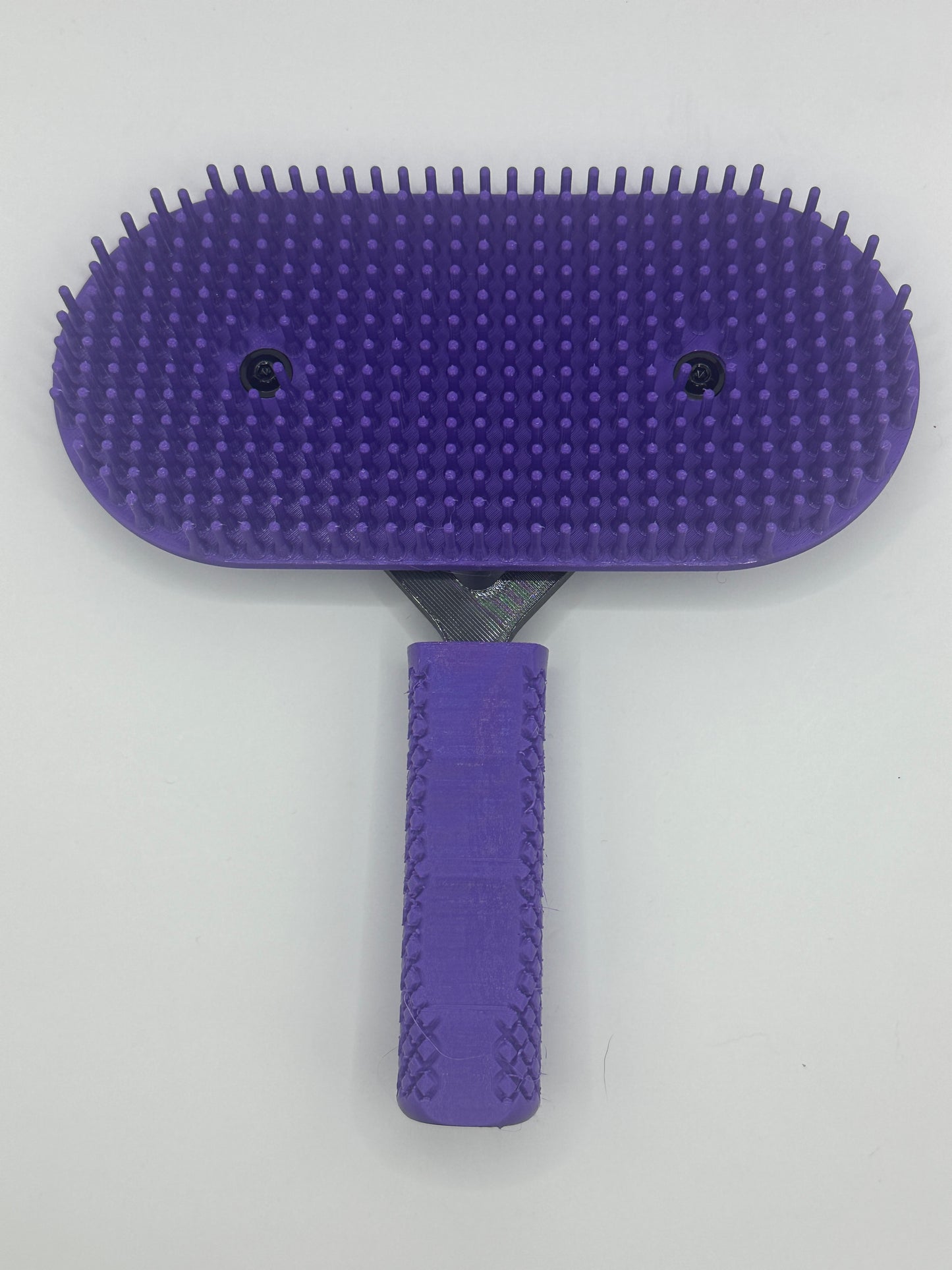 Purple And Black Pakzs Ultimate Grooming Brush