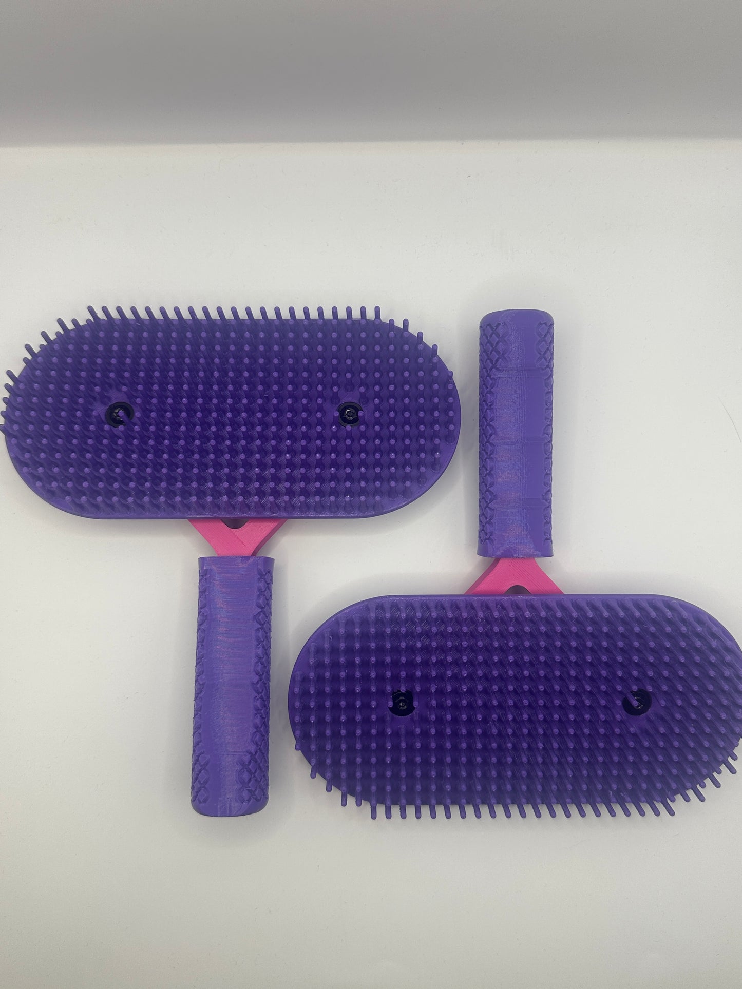 Purple And Pink Pakzs Ultimate Grooming Brush