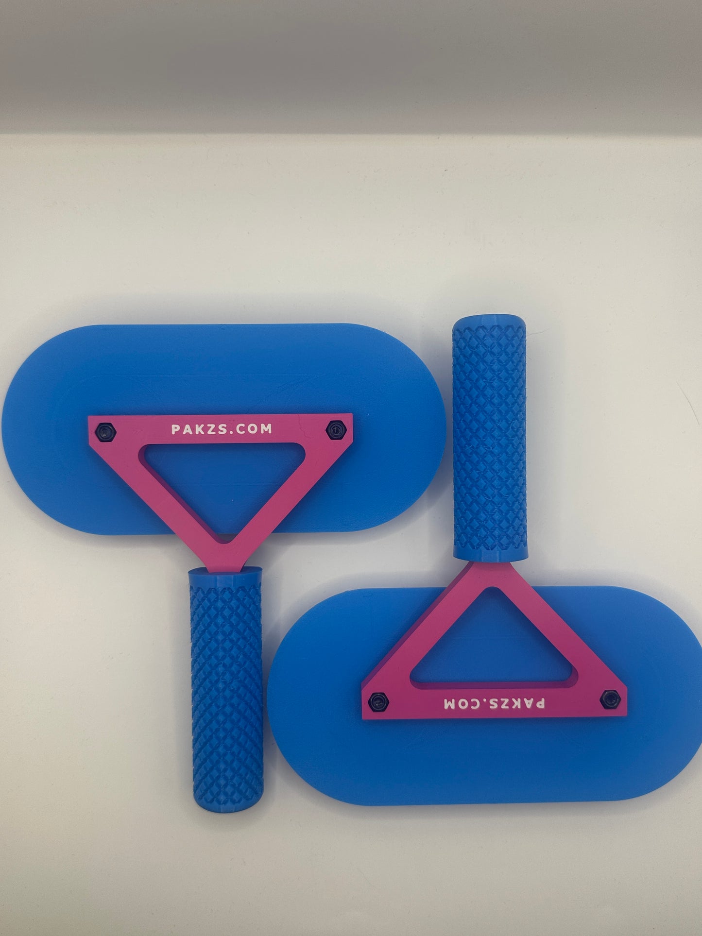 Light Blue And Pink Pakzs Ultimate Grooming Brush