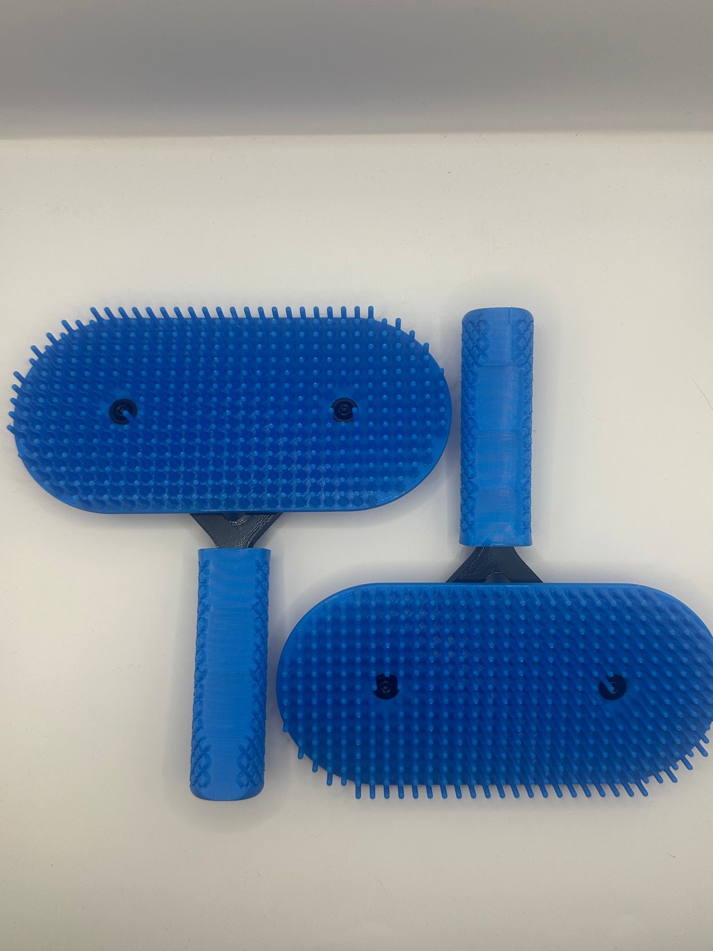 Light Blue And Black Pakzs Ultimate Grooming Brush