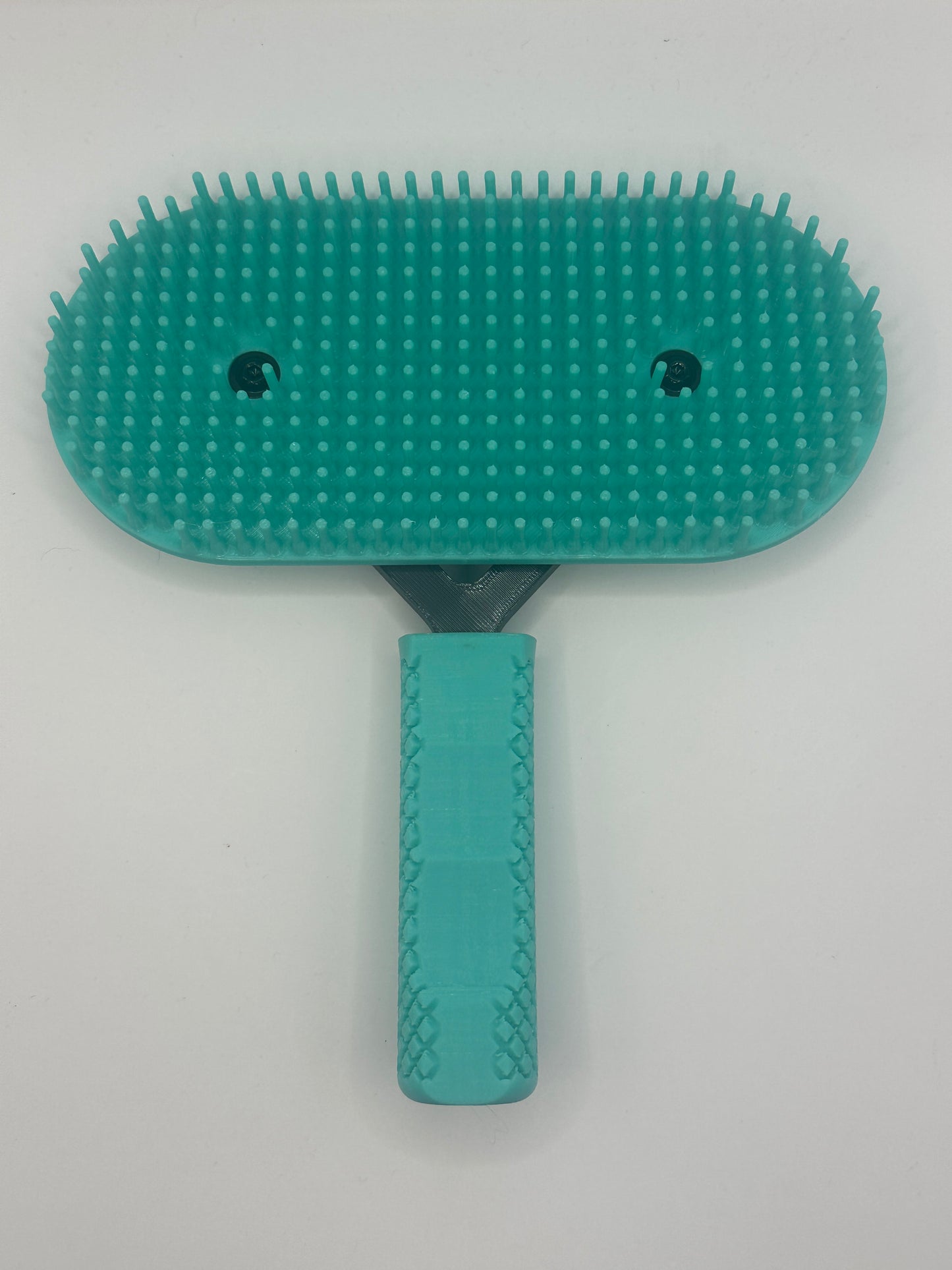Teal And Black Pakzs Ultimate Grooming Brush
