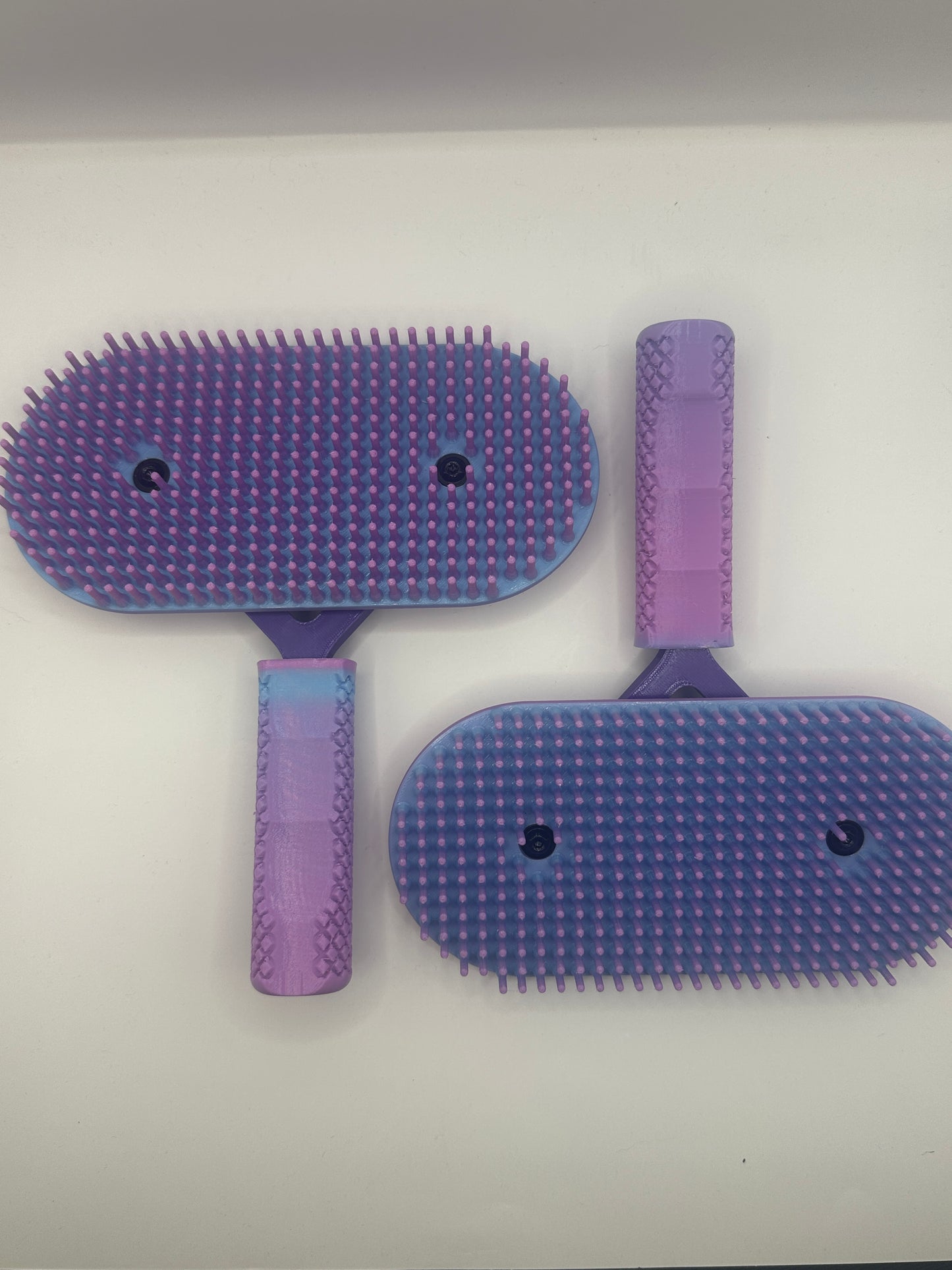 Cotton Candy And Purple Pakzs Ultimate Grooming Brush