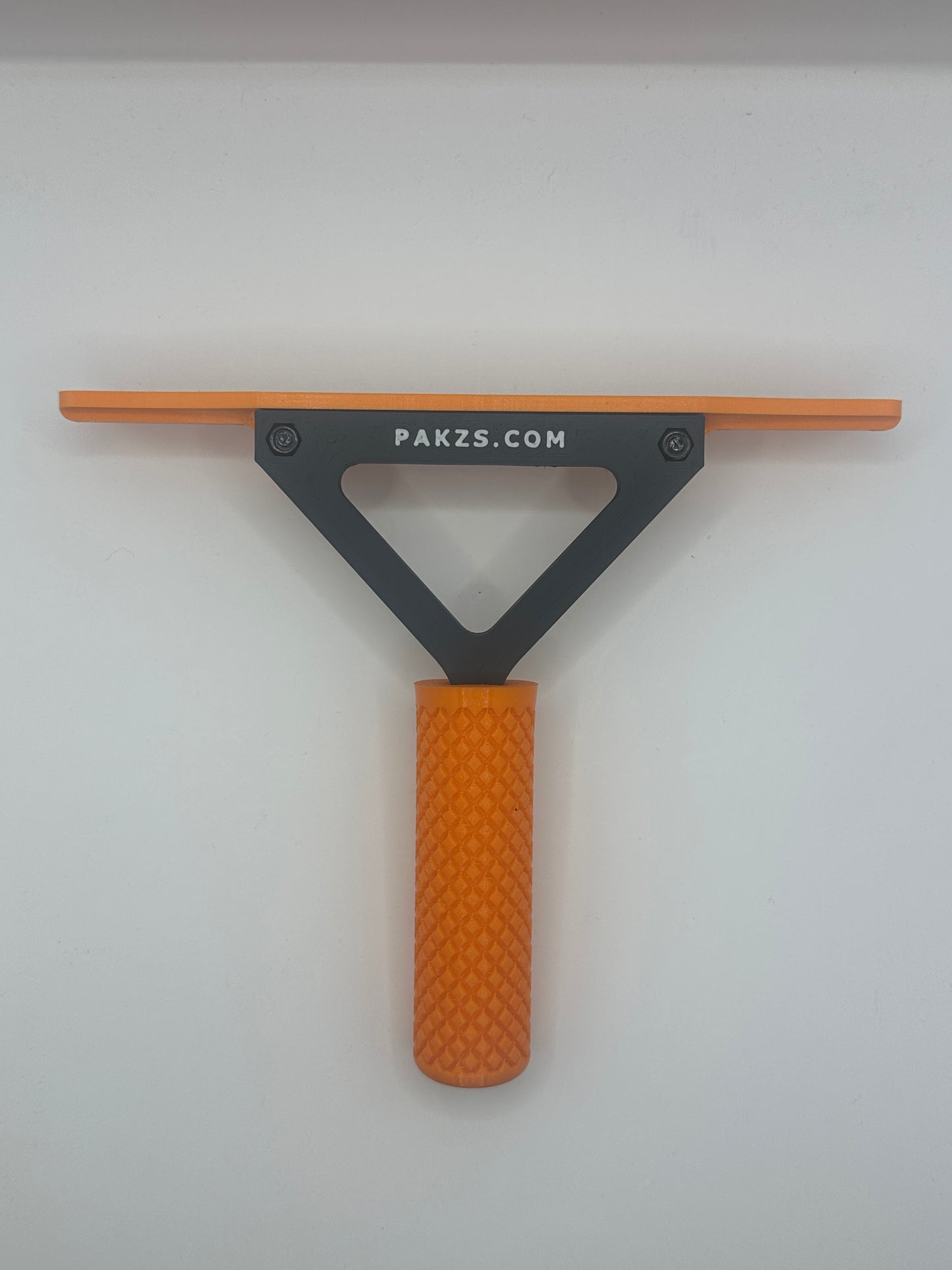 Large Orange And Black Pakzs Ultimate Grooming Comb