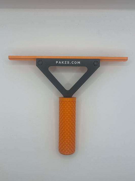 Large Orange And Black Pakzs Ultimate Grooming Comb