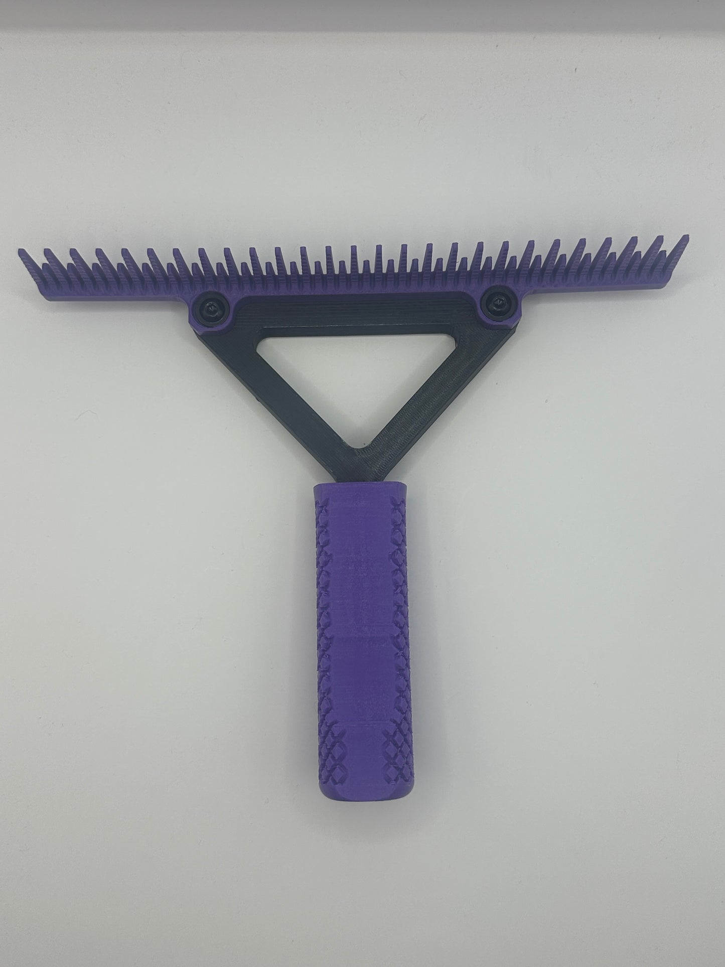 Large Purple And Black Pakzs Ultimate Grooming Comb