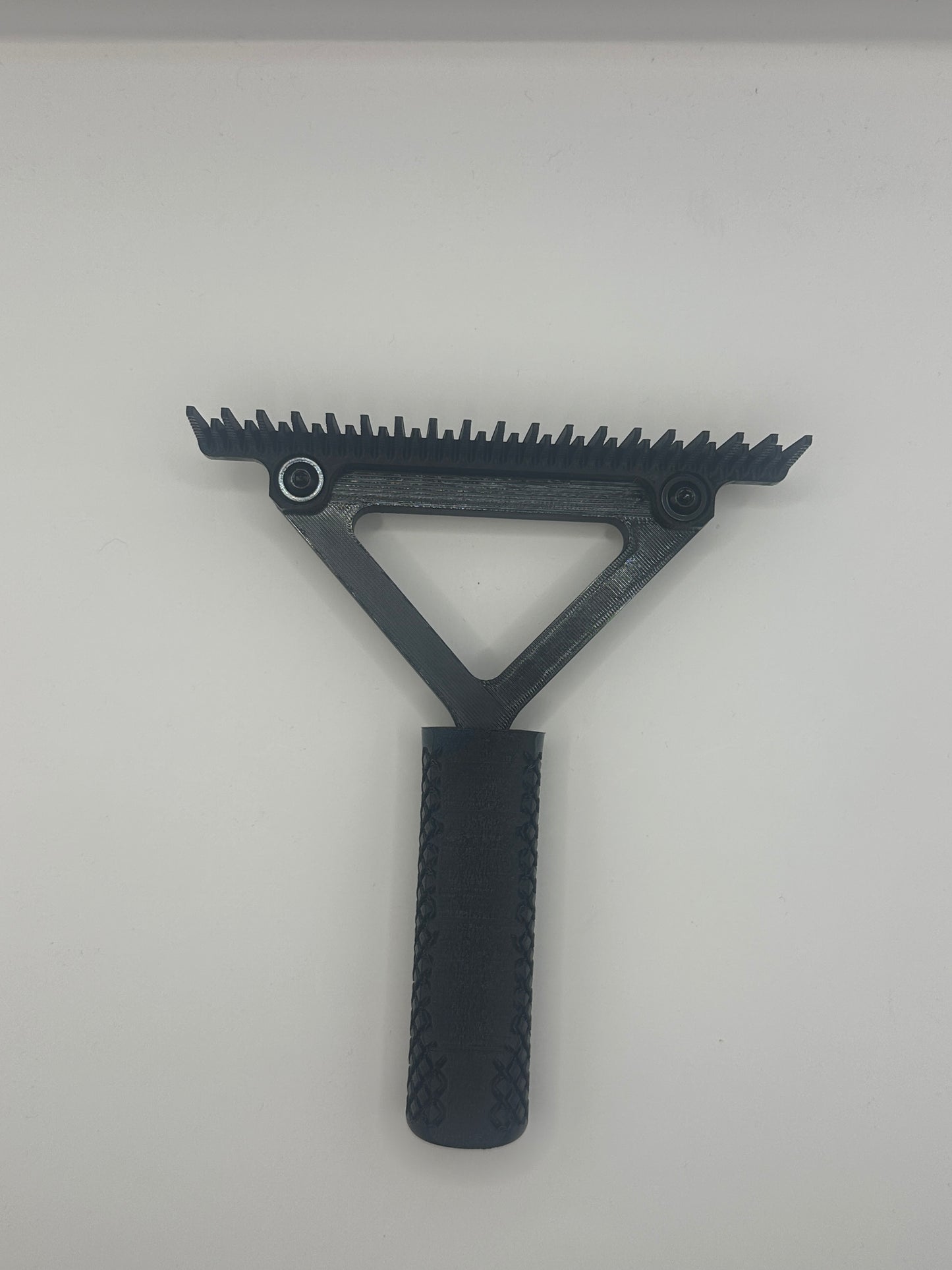 Small Black And Black Pakzs Ultimate Grooming Comb